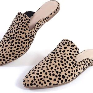 Elegant Leopard Print flats